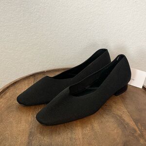 H By Halston Black Broadway Knit Water Resistant Loafer Shoes Women's Size 9 NWT